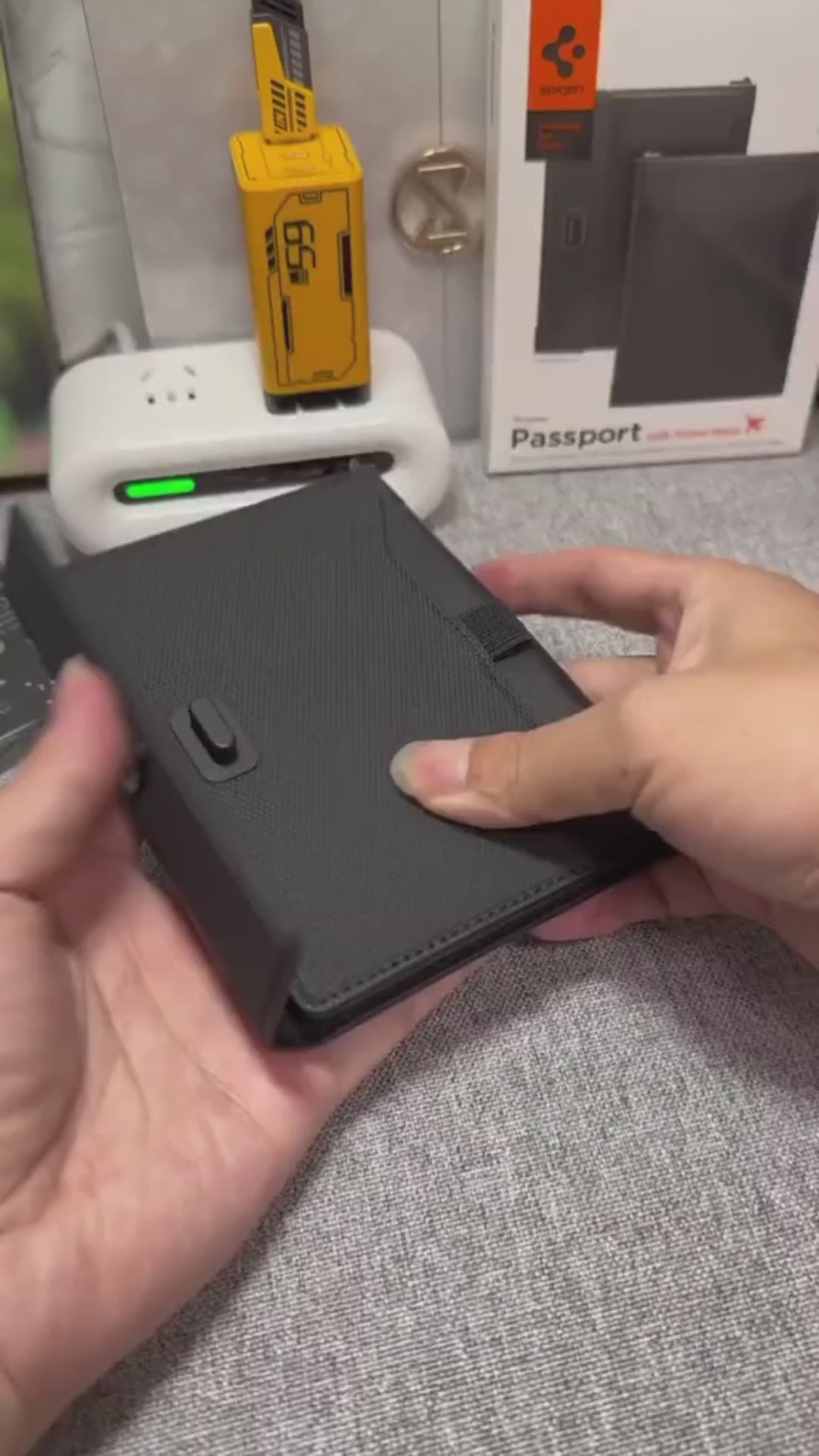 RFID-Reisebrieftasche - Reisepasshülle &amp; Reise-Organizer